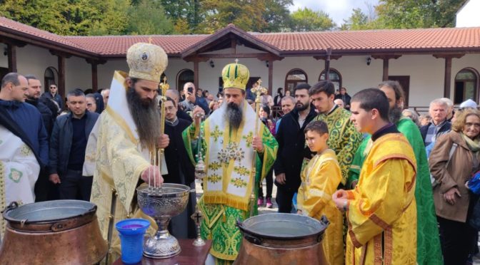 Българският патриарх Даниил почете св. Йоан Рилски в Руенския манастир