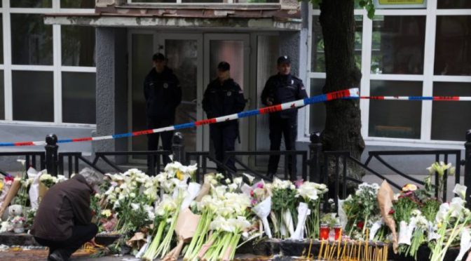 Сърбия отбелязва на 3-ти май една година от масовото убийство в основно училище в Белград