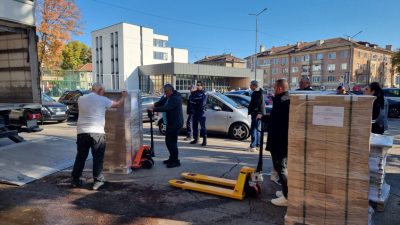 В Перник получиха бюлетините и протоколите за изборите
