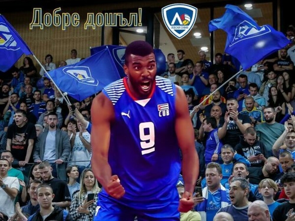 Волейболният Левски се подсили с кубинец