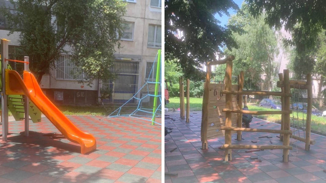 Нова безопасна и модерна площадка за игра се появи в София