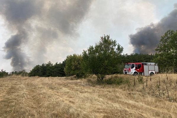 Описват щетите от пожара в Отец Паисиево