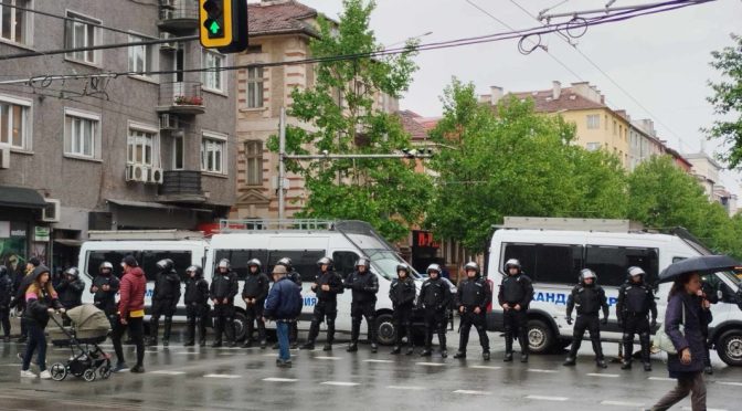 Засилено полицейско присъствие в центъра на София заради финала за Купата на България