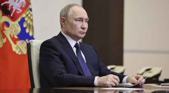 Путин: Руската армия изпълнява задачи по създаването на буферна зона за сигурност по границата с Украйна