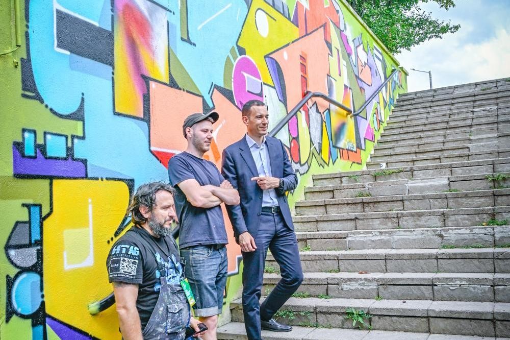 От Sofia Urban Art преобразяват столичен подлез с графити