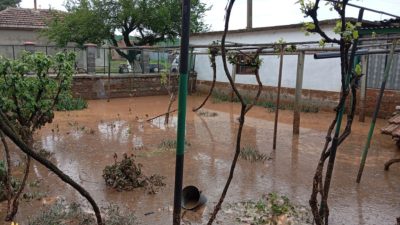 Село Войводино, община Вълчи дол е пострадало от силни дъждове