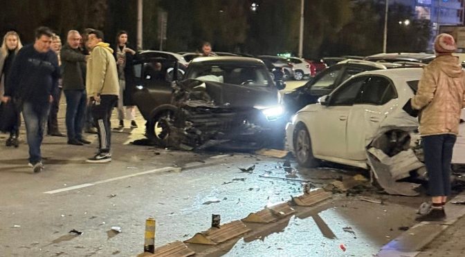 Тежка катастрофа на бул. "Витоша" в София