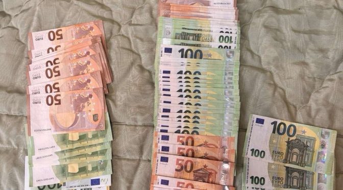 Полицията в Русенско е иззела над 20 000 евро