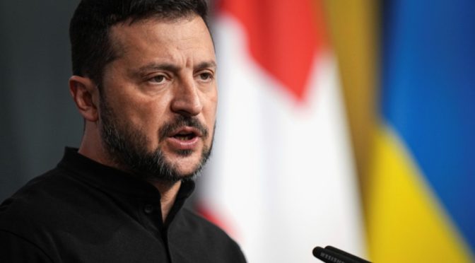 Зеленски отново призова партньорите на Киев да доставят подкрепа за ПВО