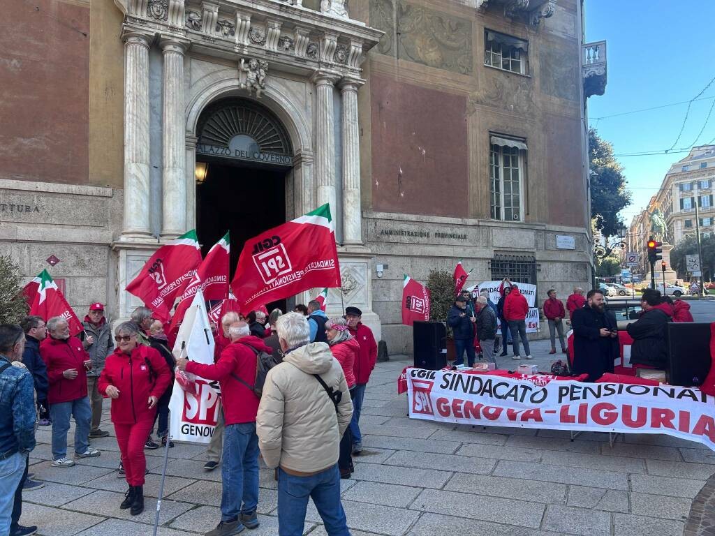 Протест на пенсионерите в Италия