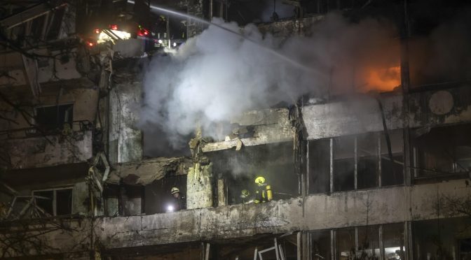 Най-малко 6 жертви на руски удари над Киев