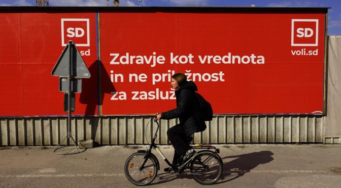 Словения в ден за размисъл, на 22-и избира нов парламент