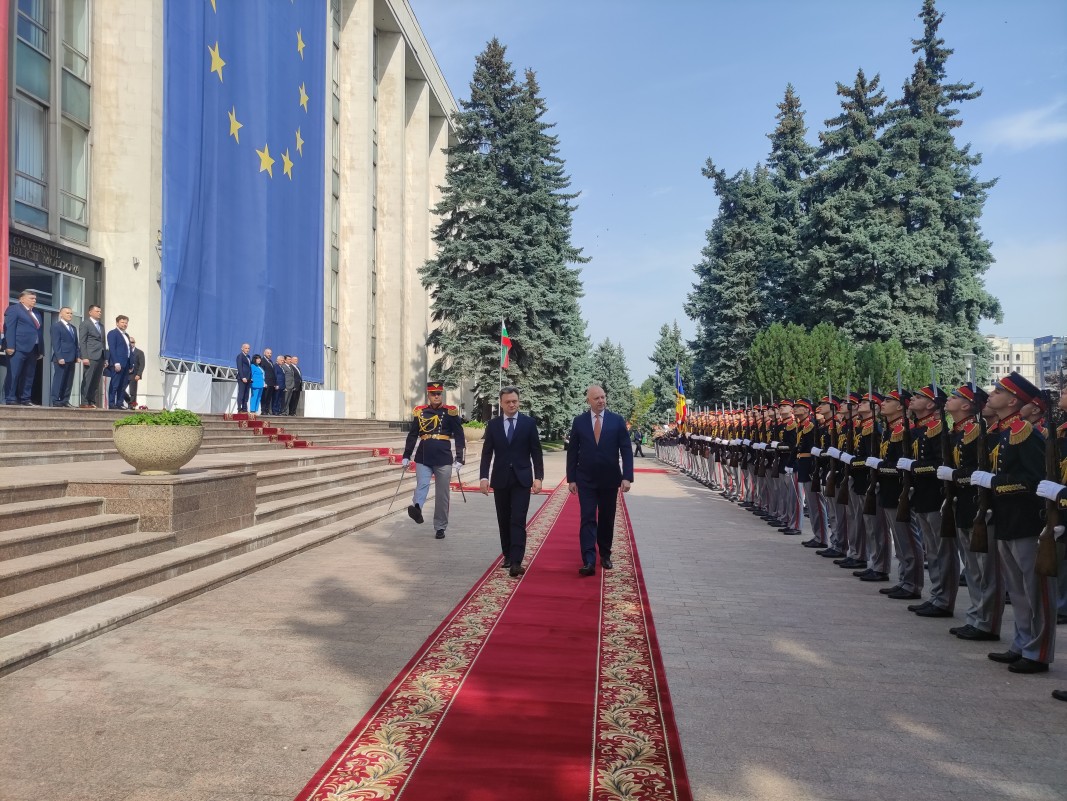 Втори ден от официалното посещение на Росен Желязков в Молдова