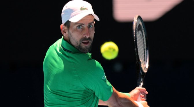 Новак Джокович с лекота стигна третия кръг в Мелбърн