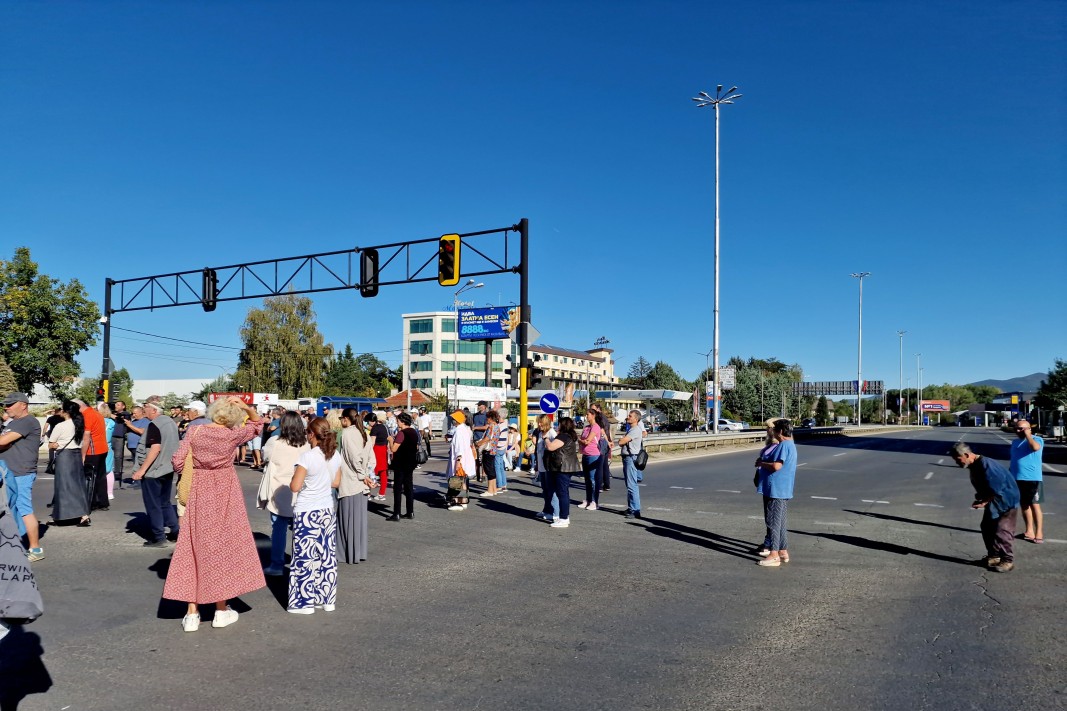 Жители на "Горубляне" на пореден протест