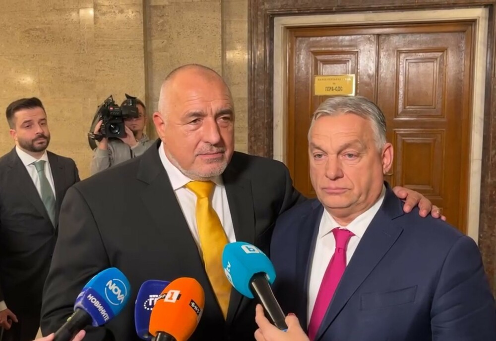 Борисов пред Орбан: "Балкански поток" в момента е "тръбата на дружбата"