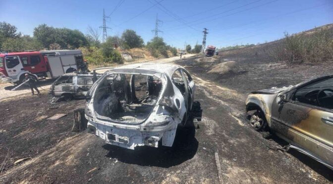 Ликвидираха пламъците в село Пристое