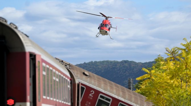 Един човек е загинал и 21 са ранени при катастрофа с влак в Словакия
