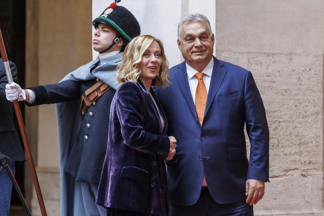 Унгарският премиер Орбан се срещна в Рим с италианската си колежка Мелони и с папа Франциск  
