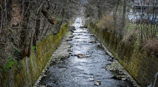 Стягат коритото на река Владайска, по-далечната цел е линеен парк