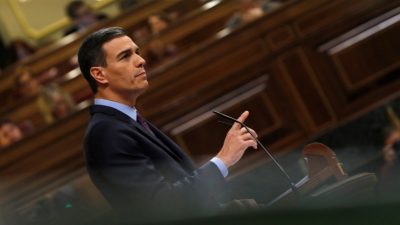Премиерът Педро Санчес иска да говори пред испанския парламент