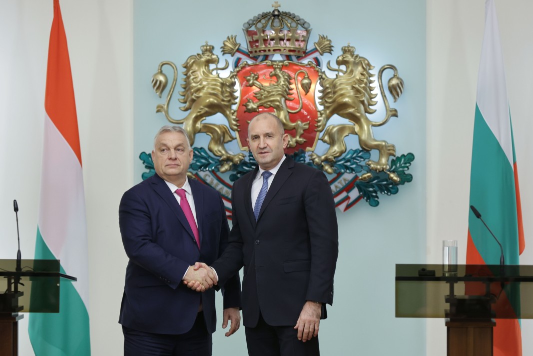 Румен Радев: България ще продължи да бъде надежден партньор на Унгария в областта на енергетиката