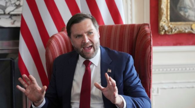 Джей Ди Ванс обвини Иран в икономически тероризъм