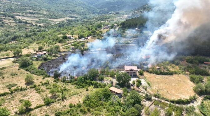 Арестуваха подпалвача от гробищата в Асеновград