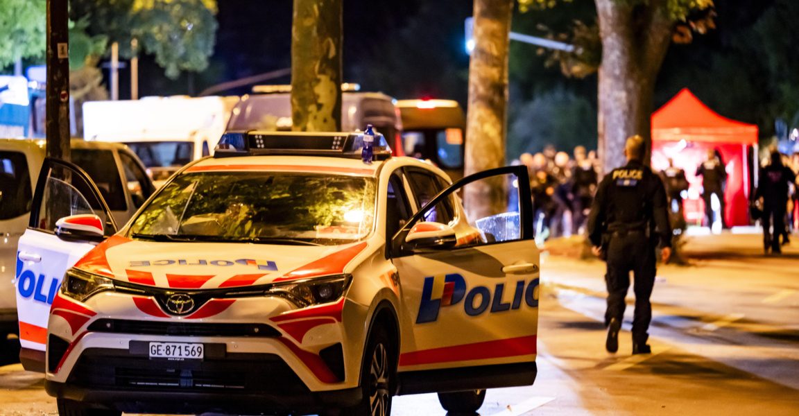 Протести срещу срещата на  Г-7 в Женева
