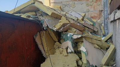 Ураганен вятър и проливен дъжд нанесоха сериозни щети в Тутракан