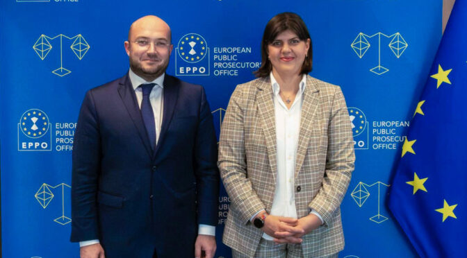 Министърът на правосъдието Георги Георгиев се срещна с Лаура Кьовеши