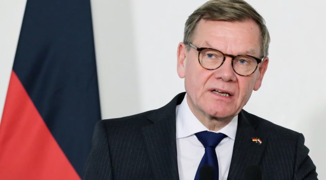 Германският външен министър на посещение у нас
