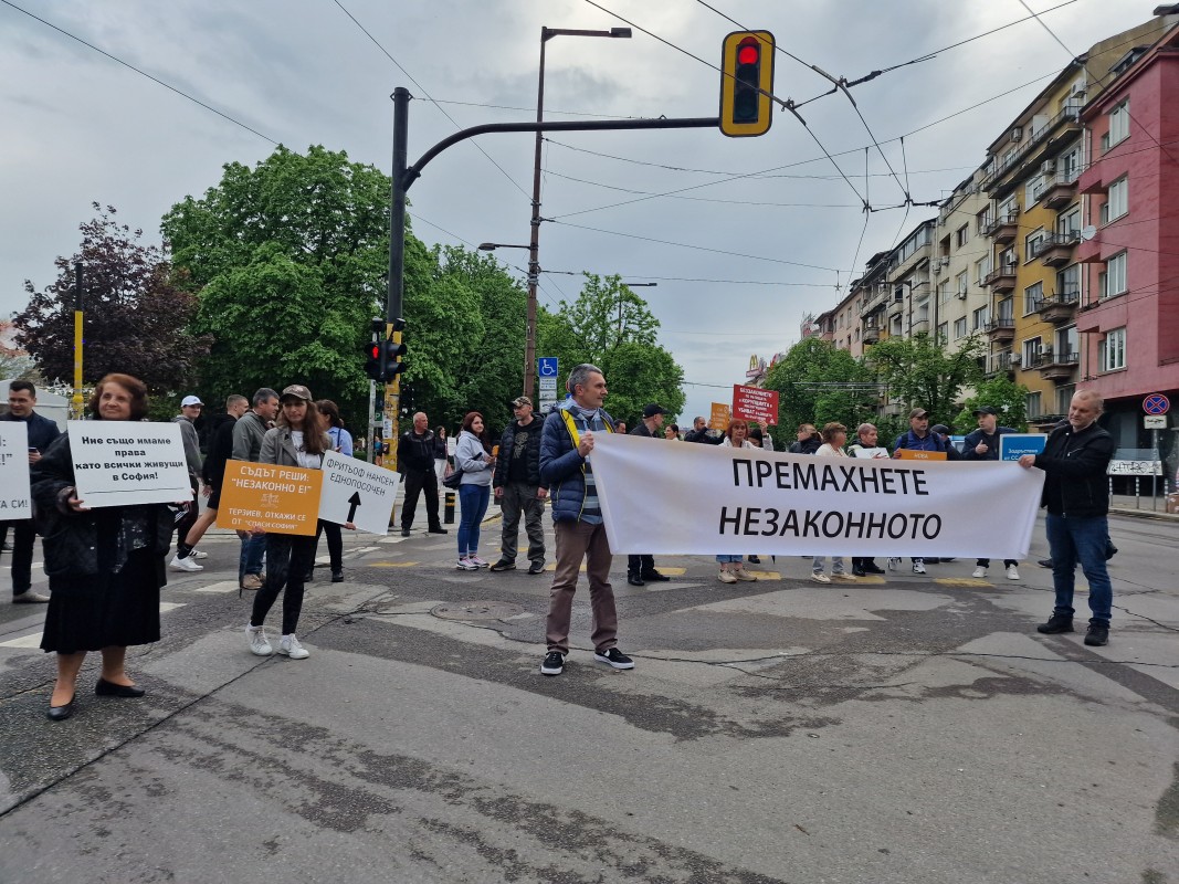 Граждани поискаха връщане на предишната организация на движението в центъра на София
