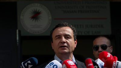 Албин Курти: Осъждането на бивши лидери на АОК е неприемлива несправедливост
