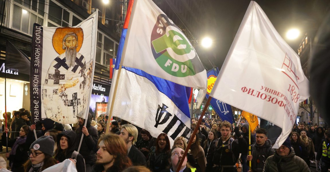 ЖП транспортът в цяла Сърбия е спрян