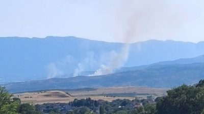 Пожар между петричките села Кърналово и Михнево