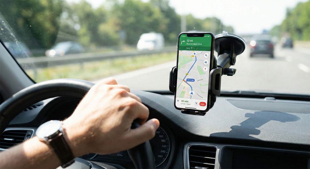 Държач за телефон за кола