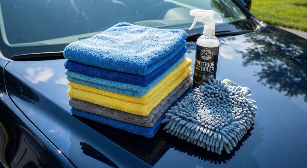 Комплект за почистване от микрофибър