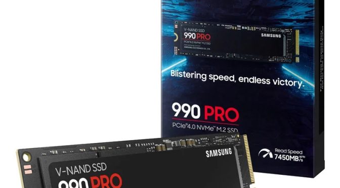 Samsung 990 Pro NVMe M.2 SSD 4TB