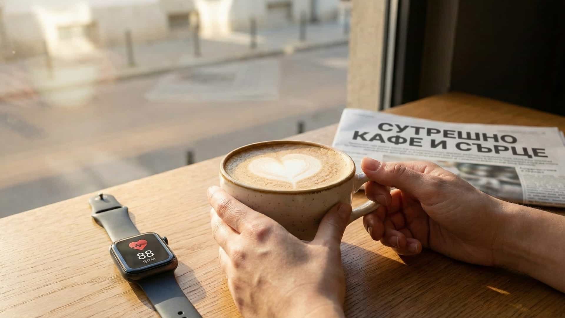 Сутрешно кафе и сърце: Защо пулсът се учестява?