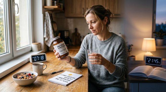 Кога се пие магнезий – сутрин или вечер за най-добър ефект?