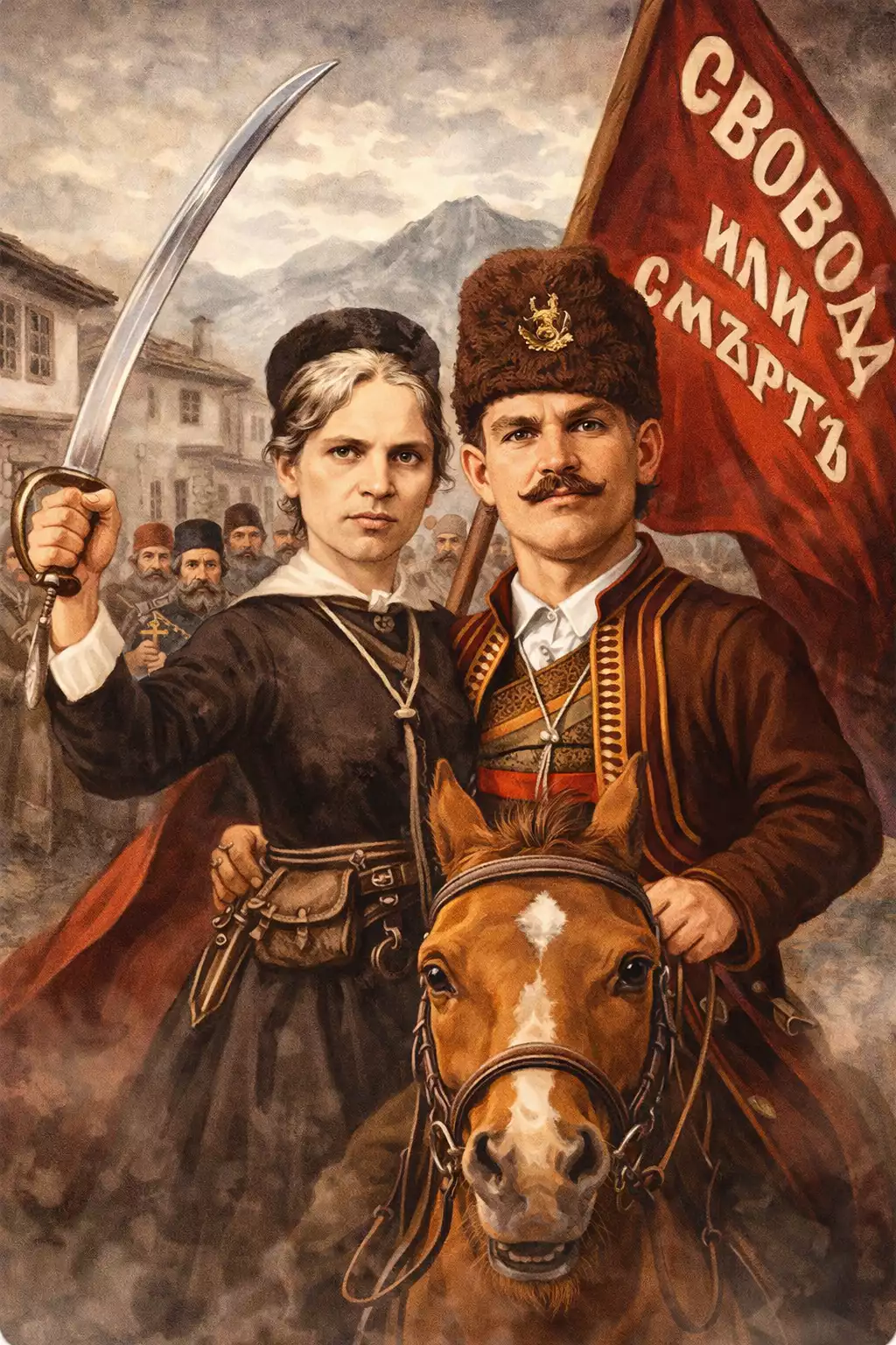 Покана за премиера на книга, посветена на 150-годишната от априлското въстание