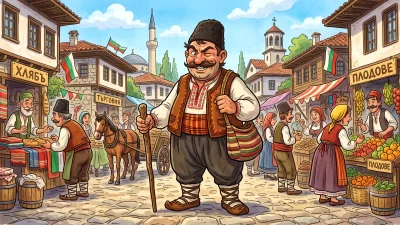Български разработчици пуснаха браузър играта „Бай Ганьо: Балкански скокове“ с нива на Летище Безмер